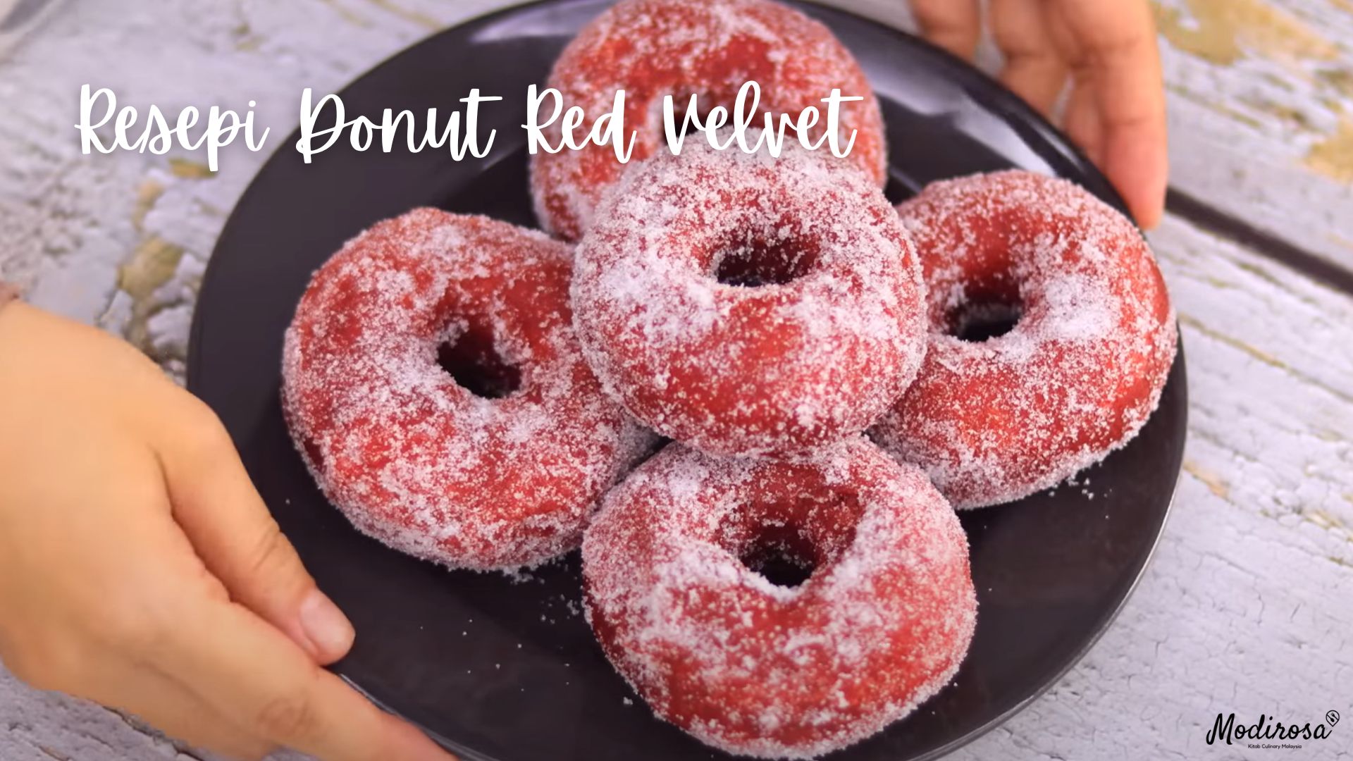 Resepi Donut Red Velvet