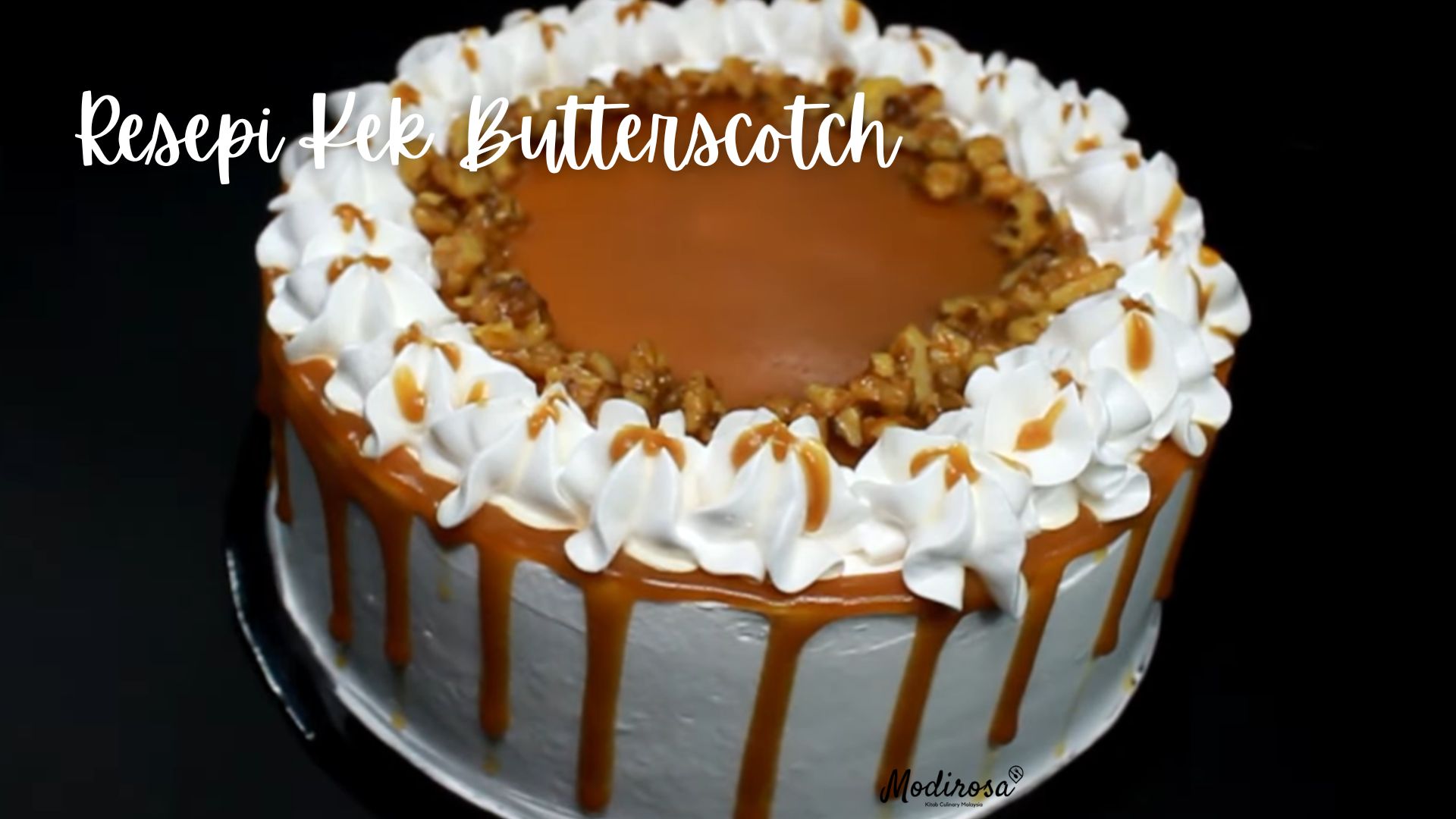 Resepi Kek Butterscotch 1