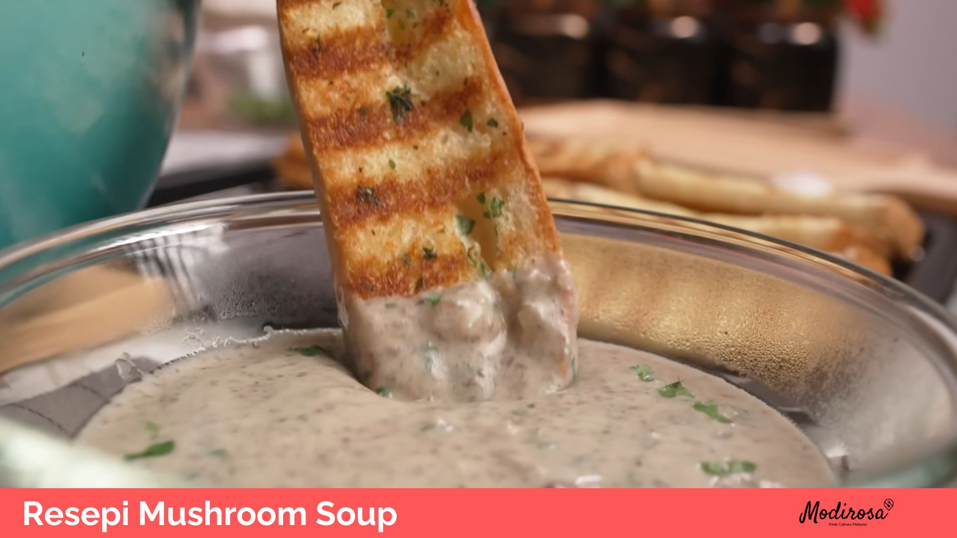 Resepi Mushroom Soup 1