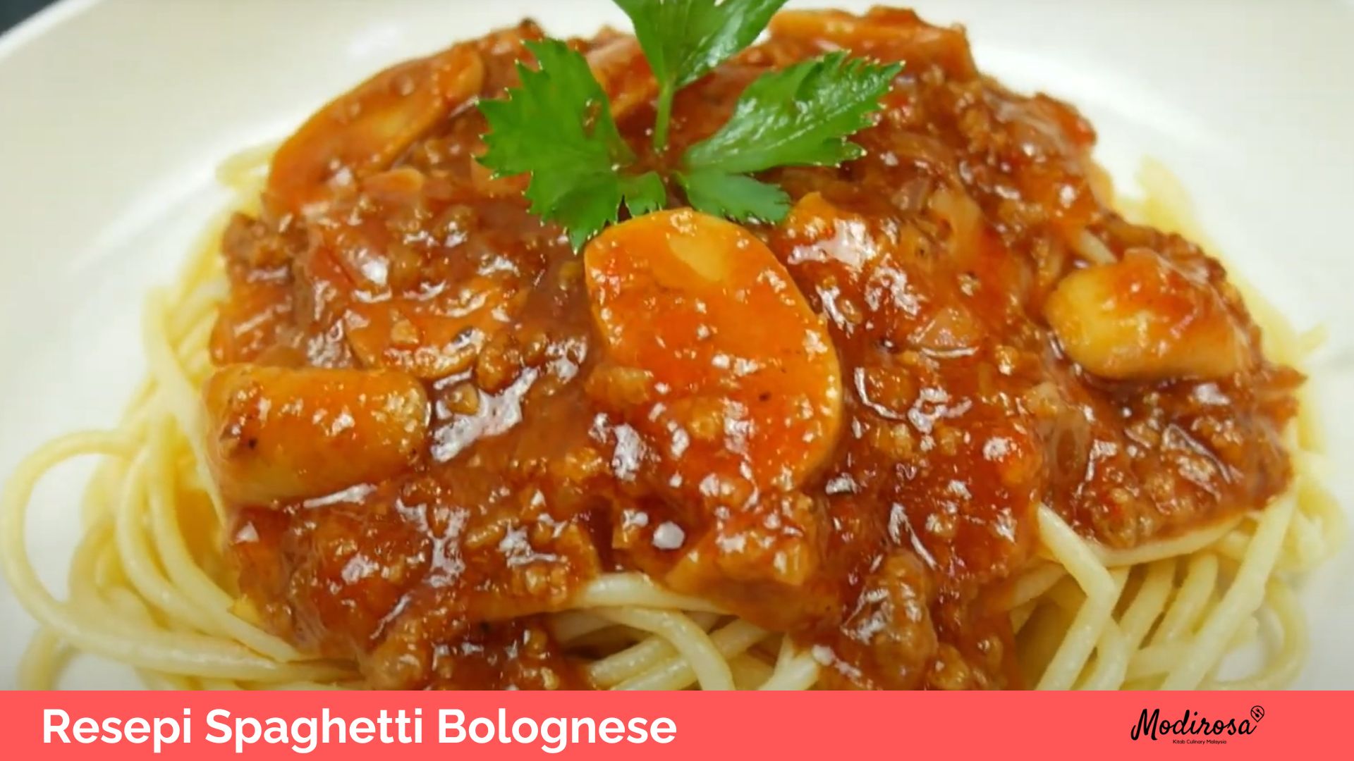 Resepi Spaghetti Bolognese