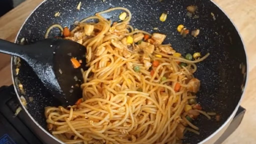 Resepi Spaghetti Goreng 5