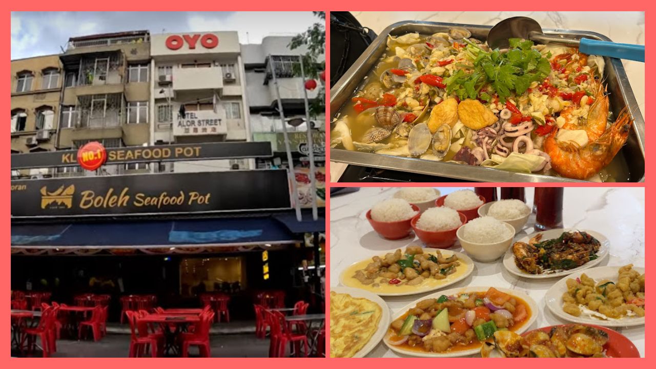 Restoran Boleh Seafood Pot Jalan Alor photo menu dan review