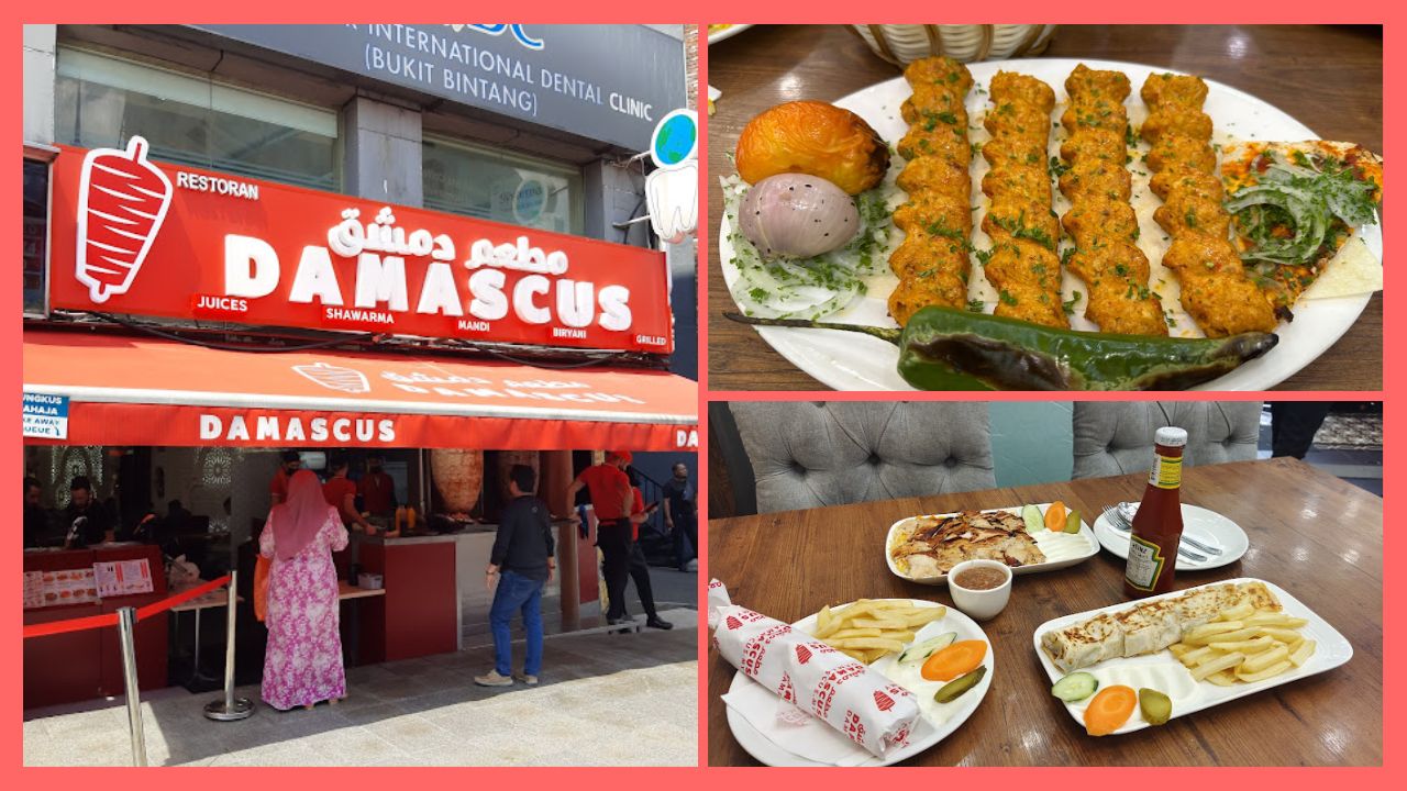 Restoran Damascus Bukit Bintang photo menu dan review